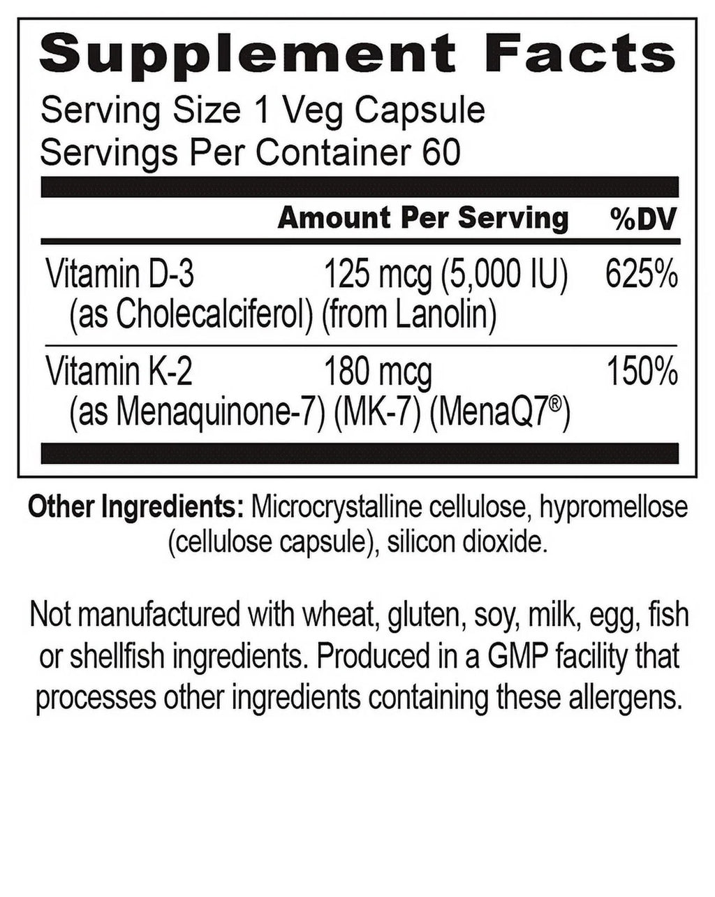 Vascular Flex with Vitamins D3 & K2 S329300