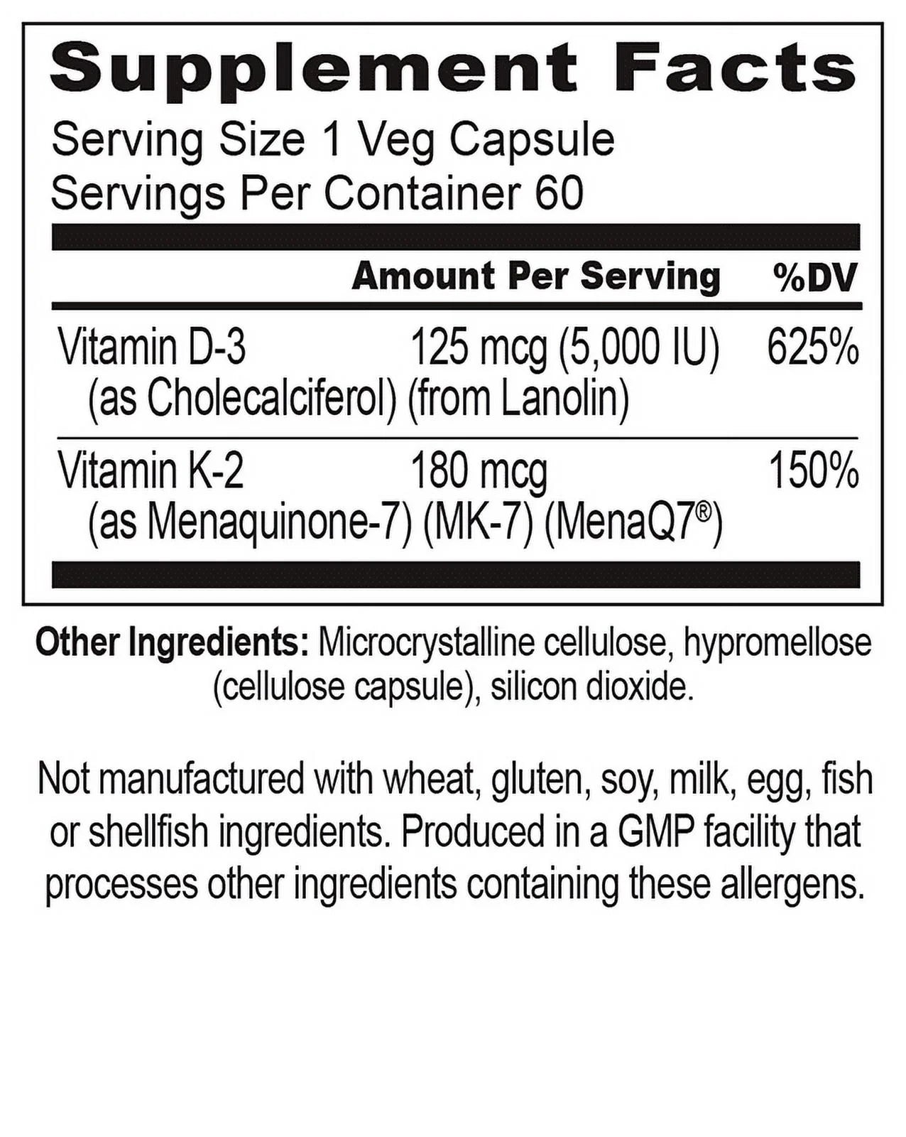 Vascular Flex with Vitamins D3 & K2 S329300