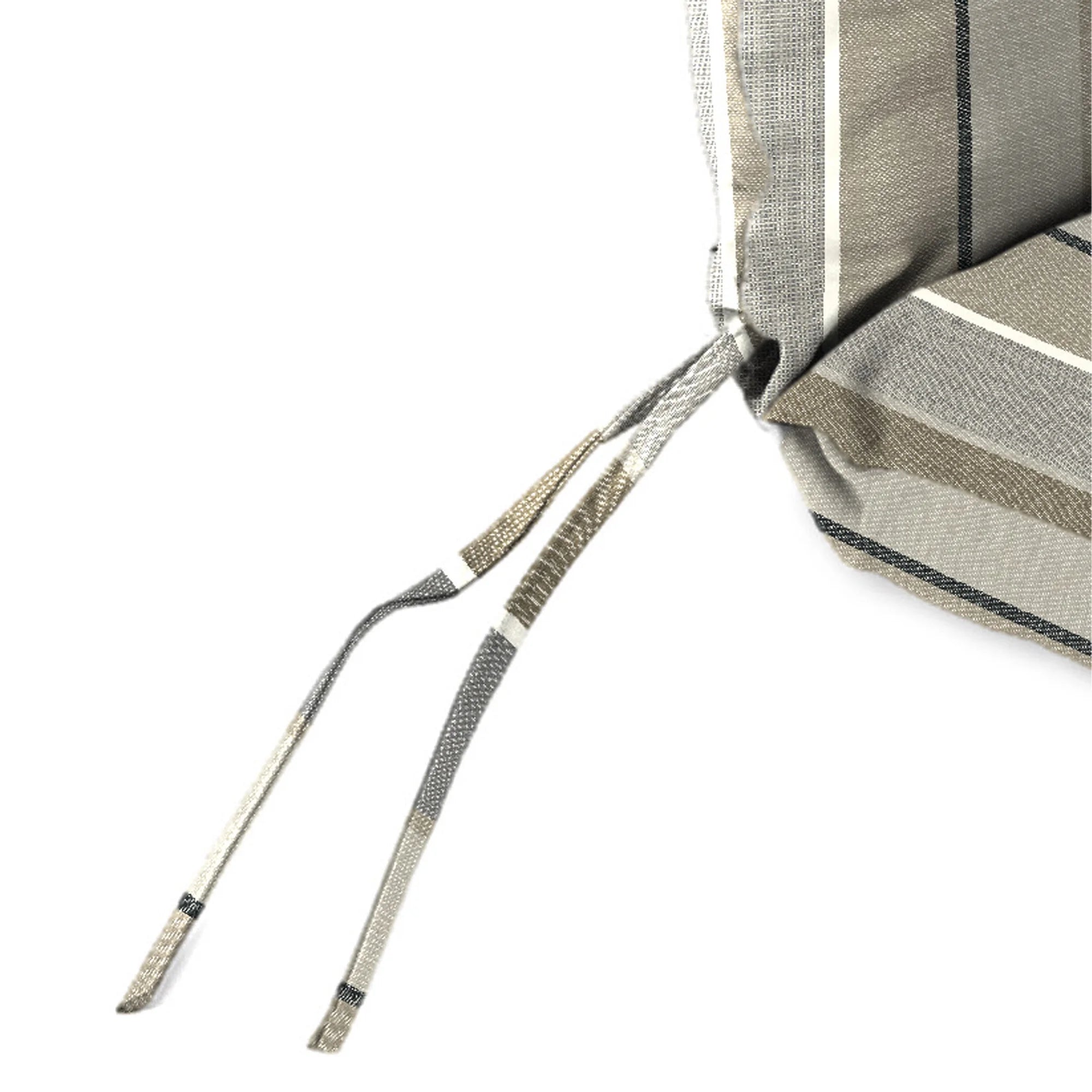 Rectangular Outdoor Chair Cushion with Ties M9859