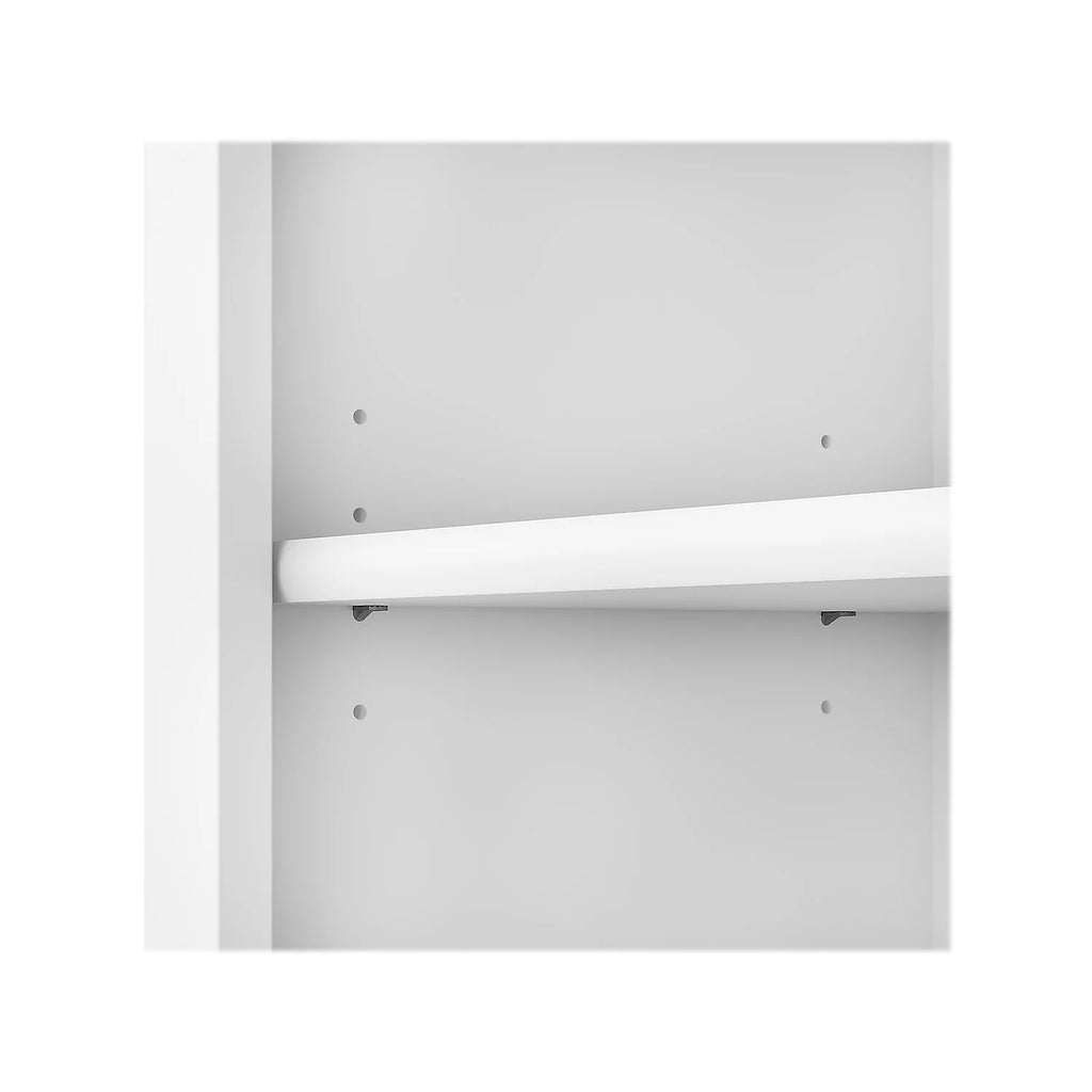 White 5 Shelf Tall Bookcase P636498