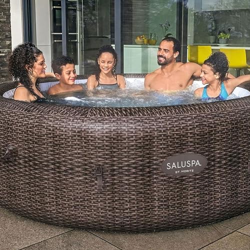 Inflatable Hot Tub for 5 to 7 People with 180 AirJets L7262