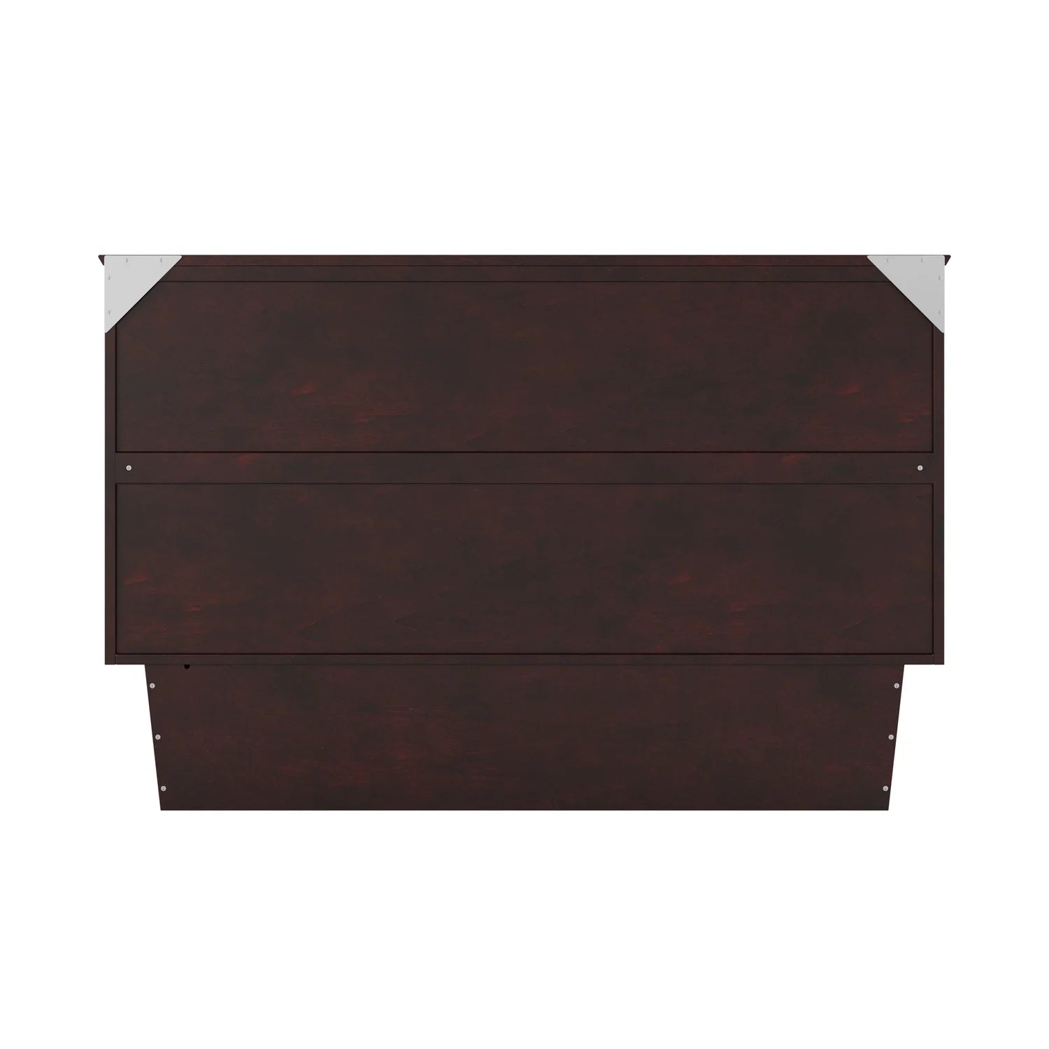 Queen Solid Wood Murphy Bed Chest with Mattress A99512