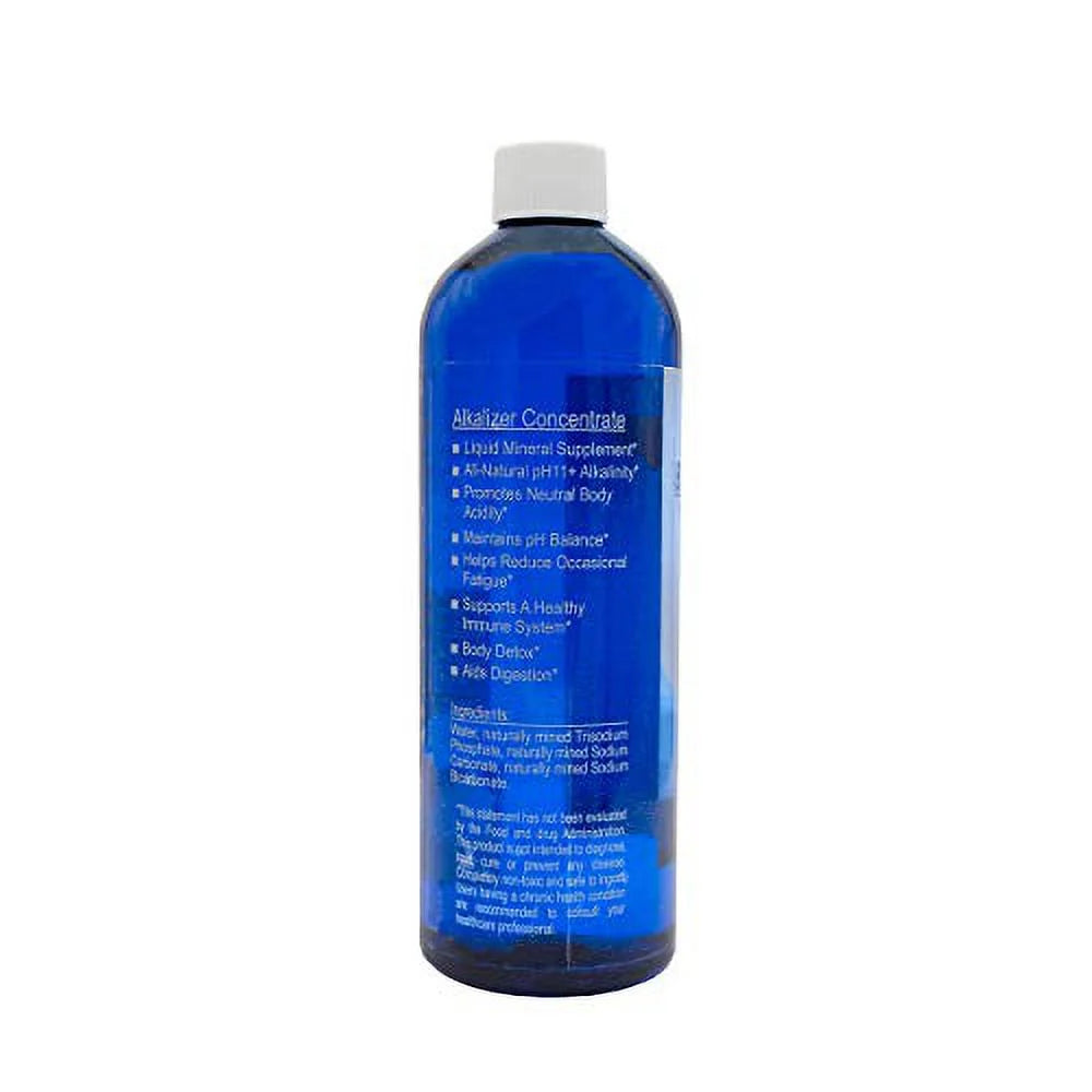 Alkaline Dietary Supplement Mineral Liquid, 16 fl oz, 6 Bottles W33934