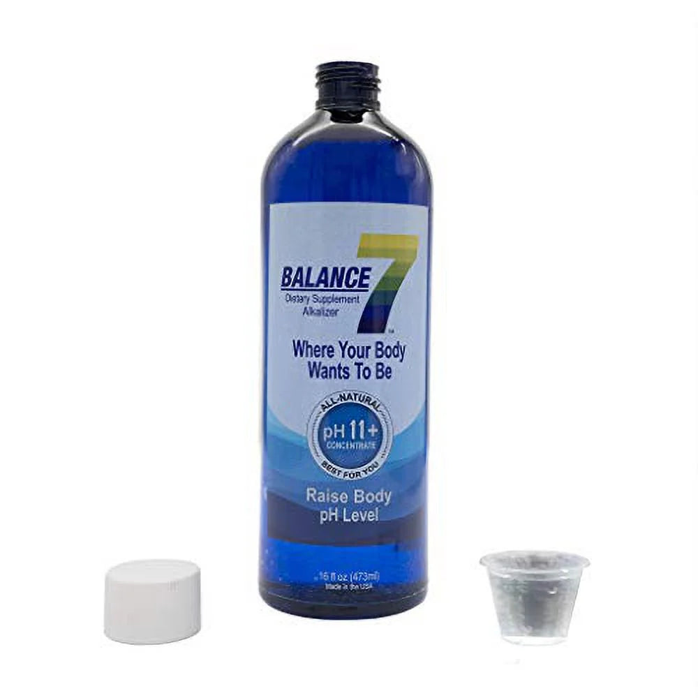 Alkaline Dietary Supplement Mineral Liquid, 16 fl oz, 6 Bottles W33934