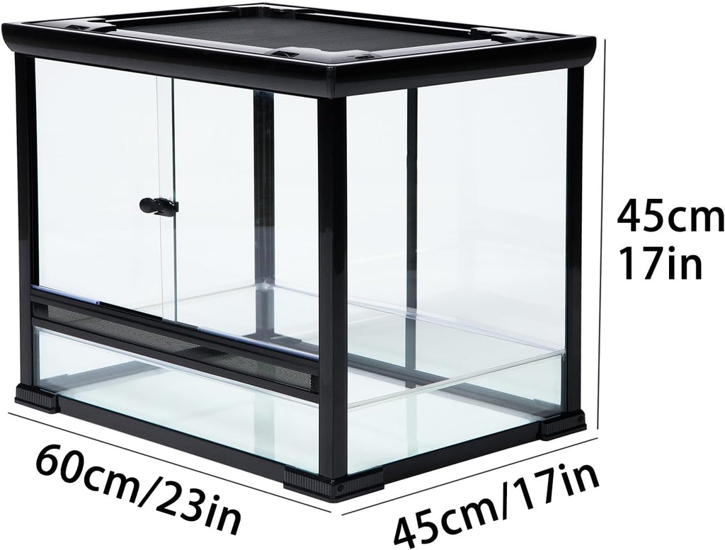 32 Gallon Reptile Glass Tank with Top Ventilation E36879
