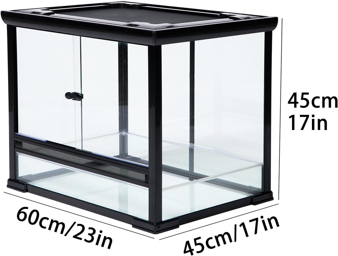 32 Gallon Reptile Glass Tank with Top Ventilation E36879