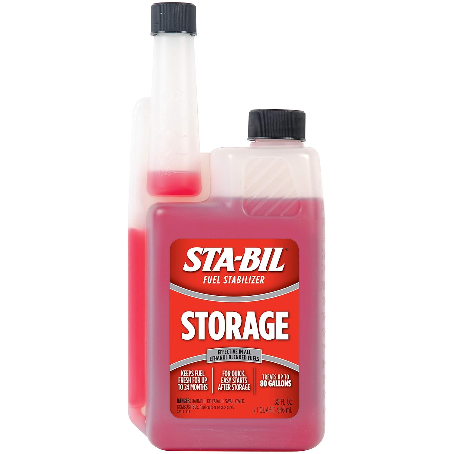 STA-BIL 22214 Fuel Stabilizer, 32 Fluid Ounce