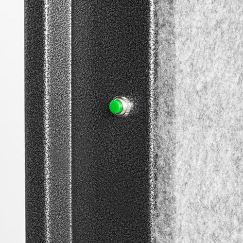 Fireproof and Waterproof Safe Box with Digital Lock, 2.88 Cubic Feet R4137