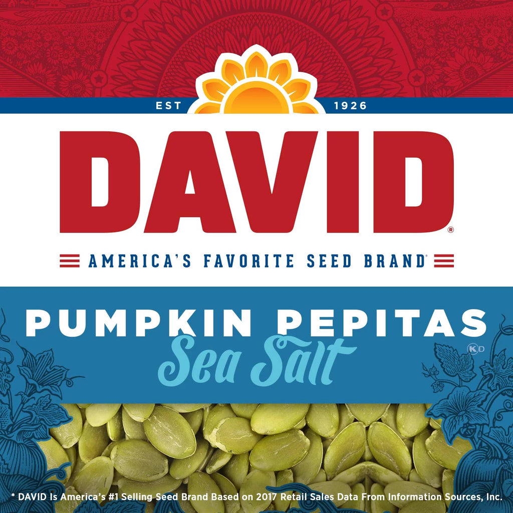 Sea Salt Pumpkin Pepitas Seeds, 5 oz Resealable Bag, Pack of 8 E816483