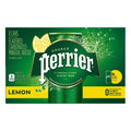 Perrier Lemon Flavored Sparkling Water, 11.15 Fl Oz Cans (24 Count)