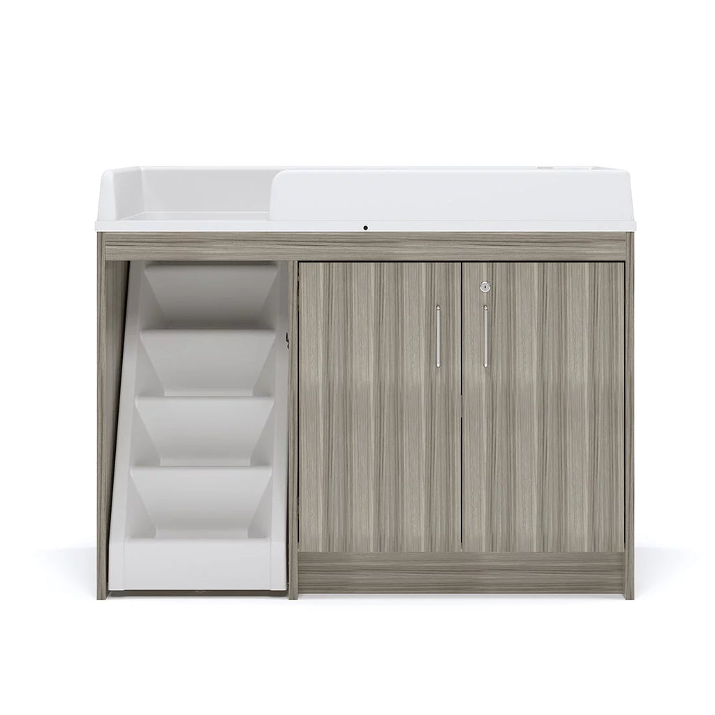 Toddler Walk Up Baby Changing Table with Stairs and Storage T4607