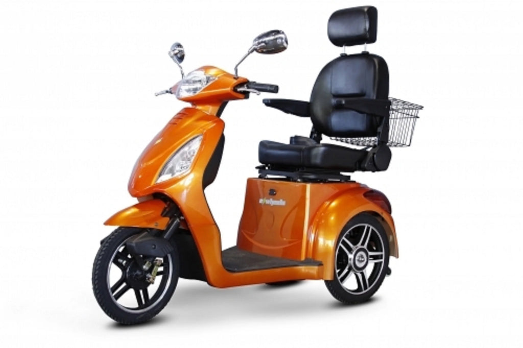 3-Wheel Electric Scooter with Electromagnetic Brakes, Orange M634818
