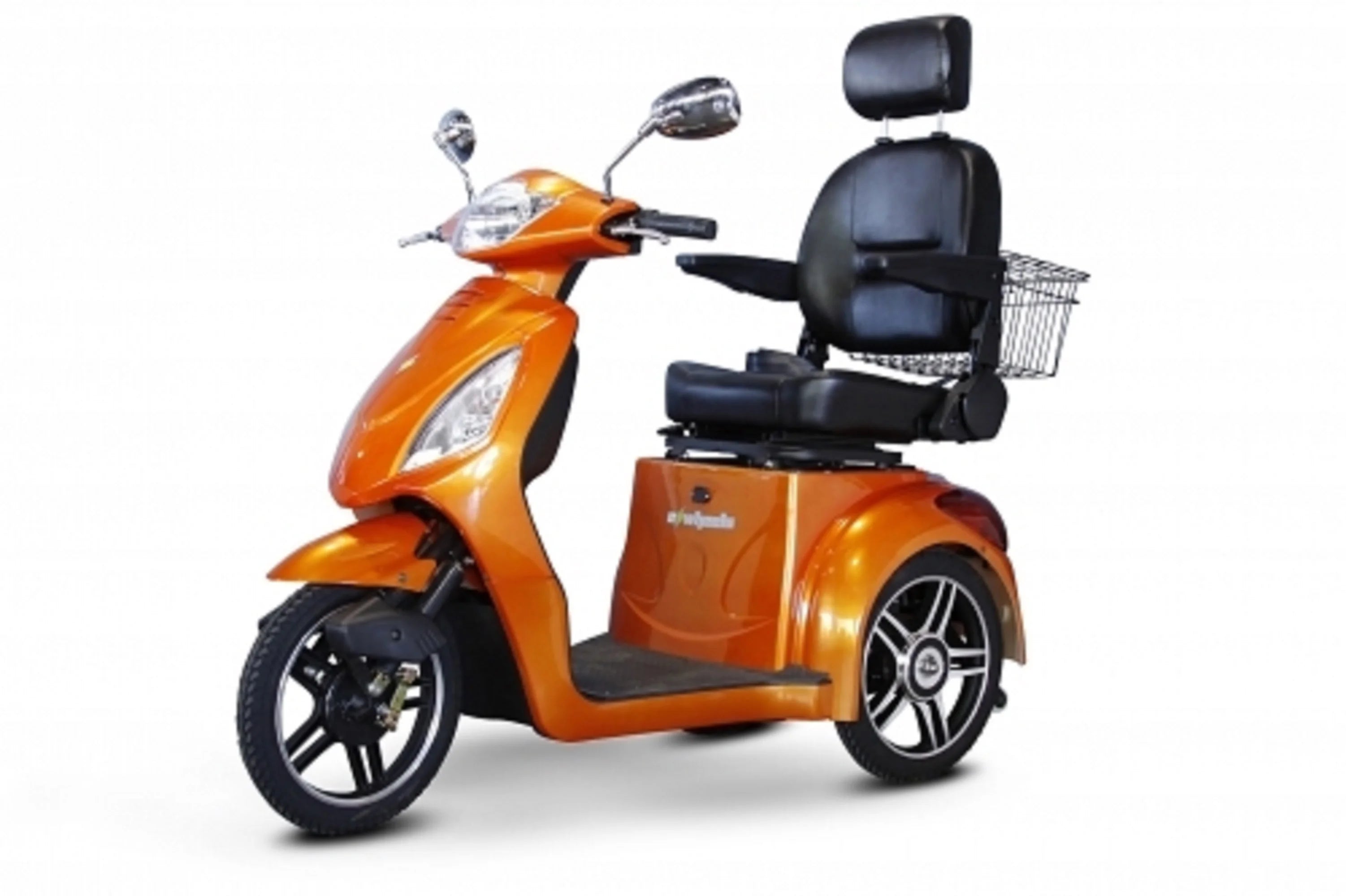 3-Wheel Electric Scooter with Electromagnetic Brakes, Orange M634818