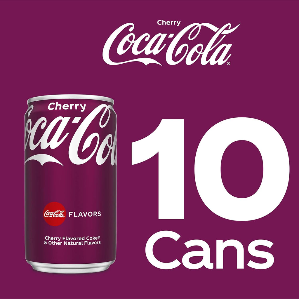 Cherry Soda Mini Cans, 7.5 fl oz, 20 Pack C214710