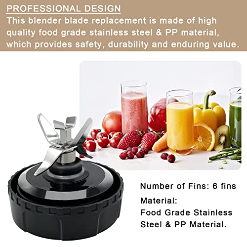 6 Fin Blender Blade Replacement for 16 oz Cup S3047