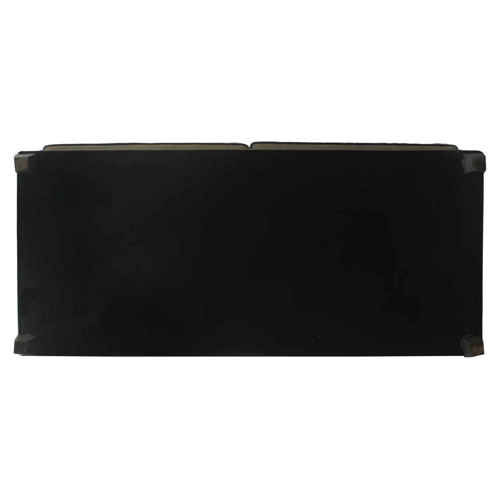 Sofa with 4 Pillows in Tan, Black and Charcoal R9054