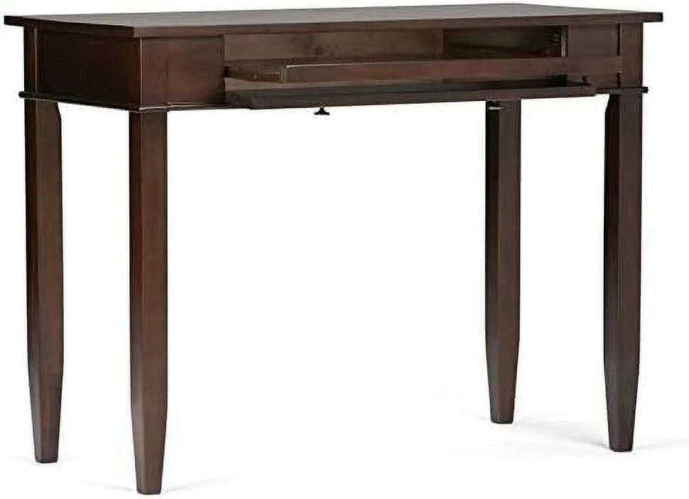 Solid Wood Computer Desk for Home Office, 42" Writing Desk H5586