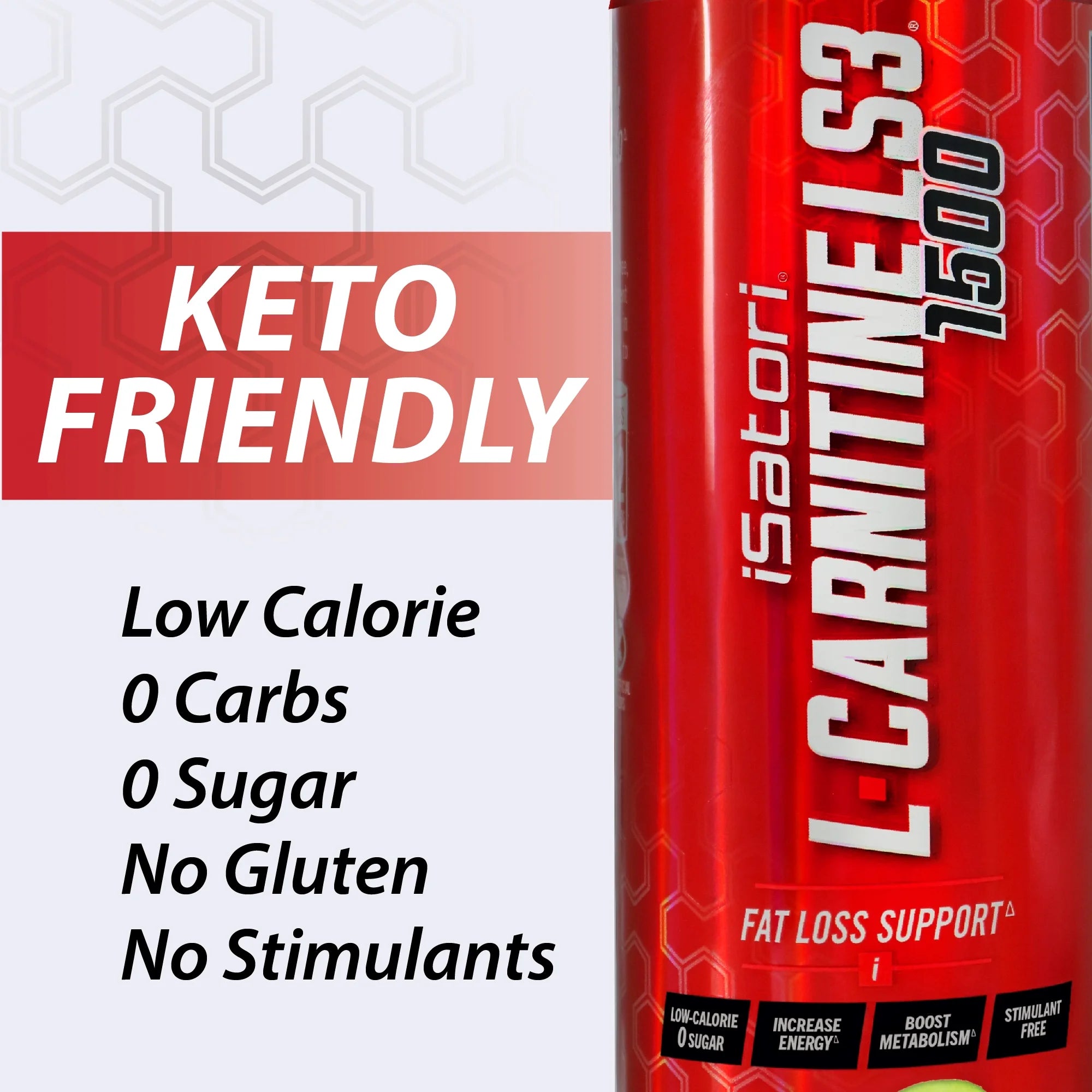 L-Carnitine Concentrated Liquid Metabolic Enhancer, Strawberry Kiwi Z5546