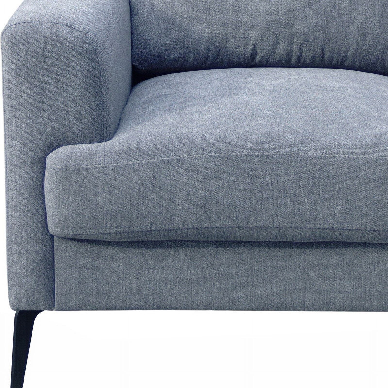 Gray Chenille Sofa Loveseat Chair Living Room Set L15782