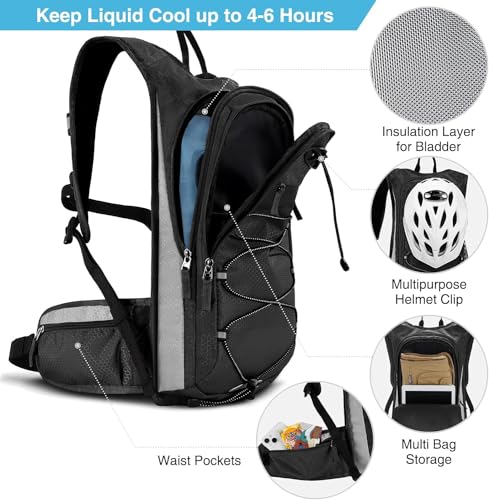 Hydration Backpack with Insulated Water Bladder for Hiking G5035