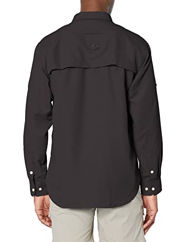 Men's Long Sleeve Button Down Fishing Shirt F2776