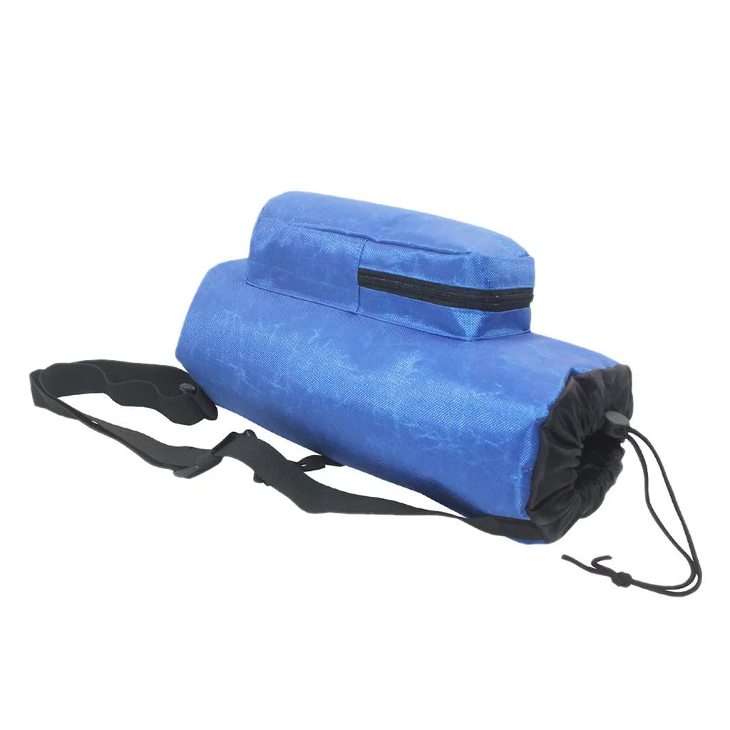 Oxygen Cylinder Tank Holder Backpack Sleeve Bag with Adjustable Shoulder Strap F27384