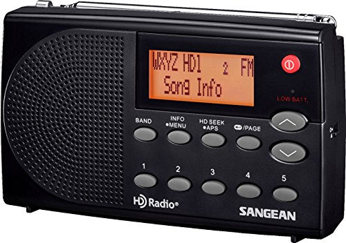 Portable HD Radio FM Stereo AM Receiver C805