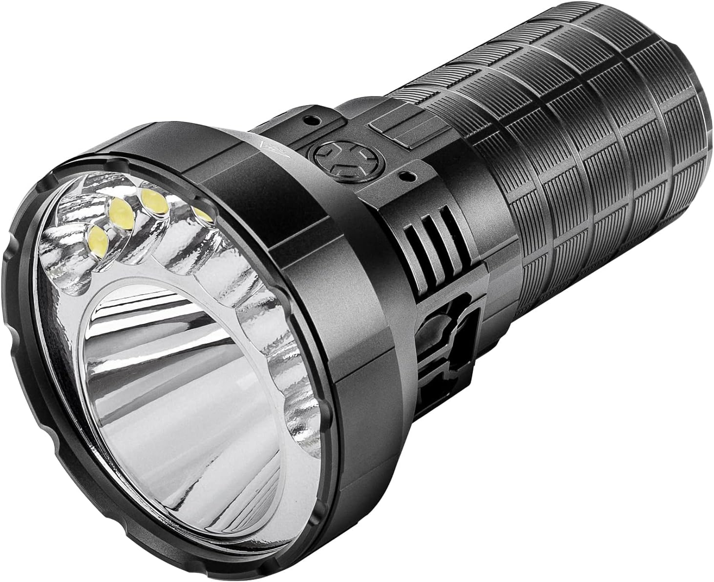 IMALENT MR90 Rechargeable Flashlight 50000 Lumens, Super Bright Flashlights with Cree XHP 70.2 LEDs Long Beam Distance 1586 Meters, Tactical Torch for Camping and Hiking