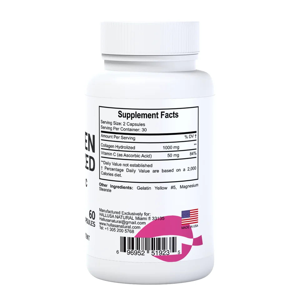 Collagen Complex for Skin, Hair & Joint Care, 60 Capsules E6279