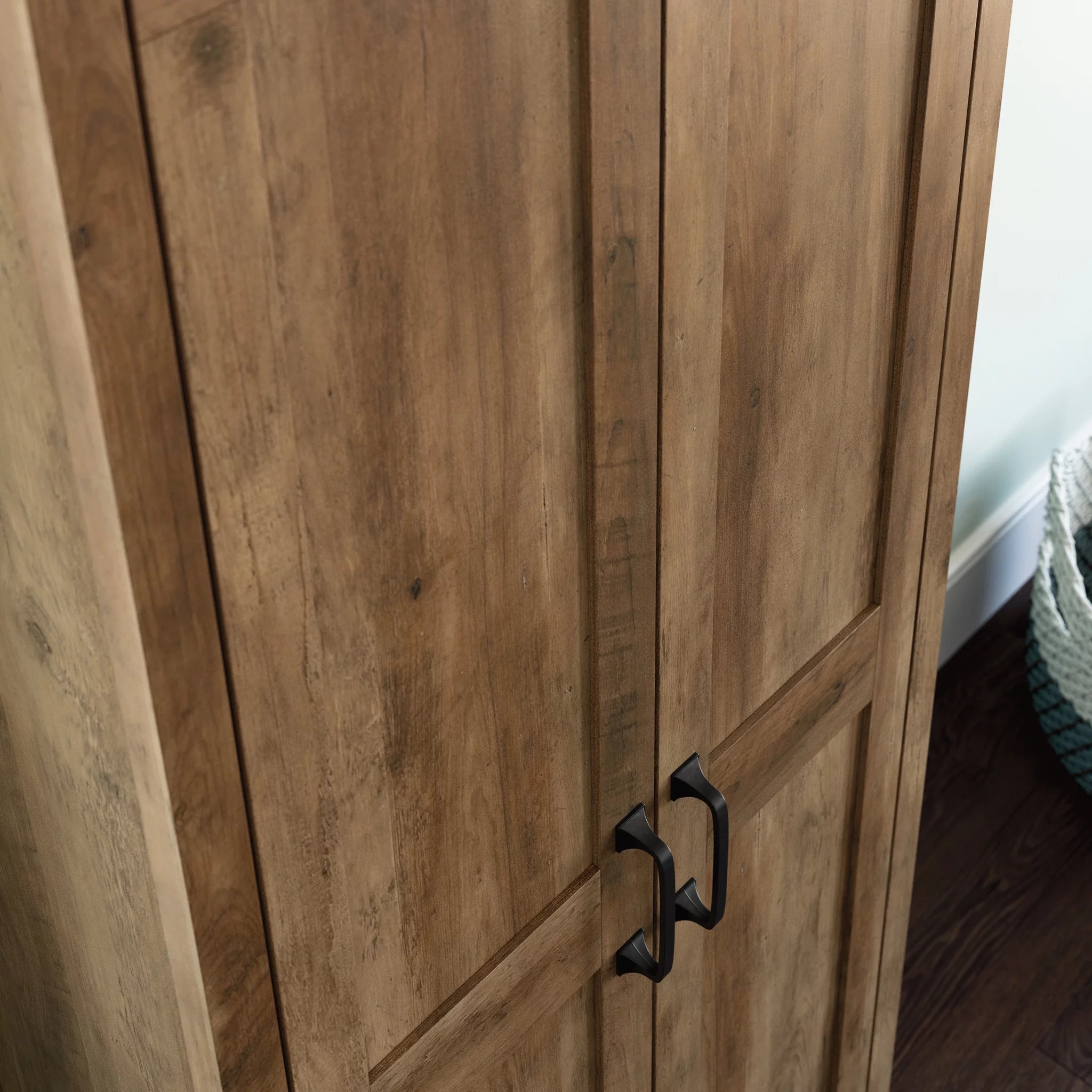 Two-Door Storage Cabinet, Rural Pine Finish H305