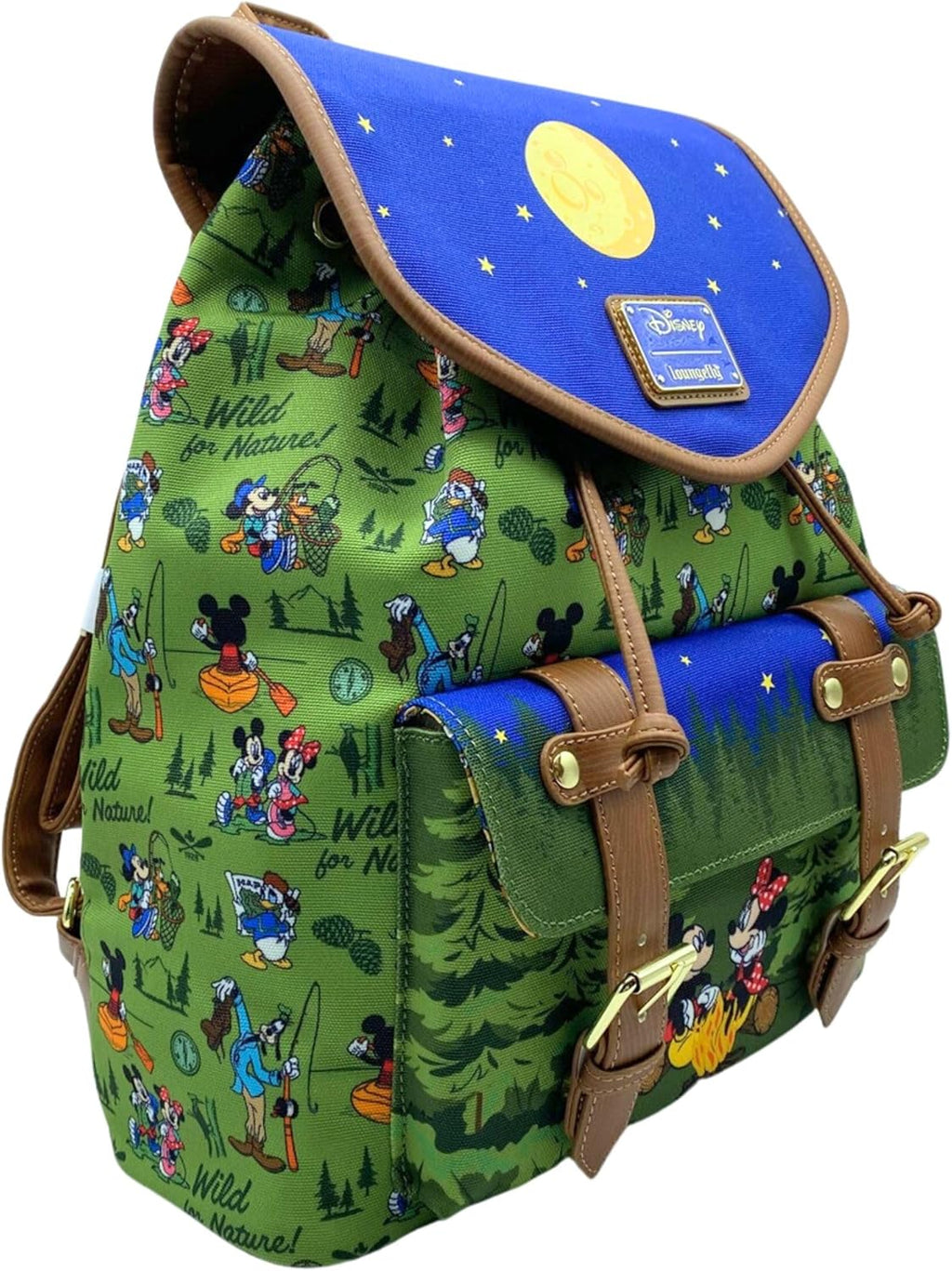 Mickey, Minnie, & Friends Camping Scene Rucksack N730