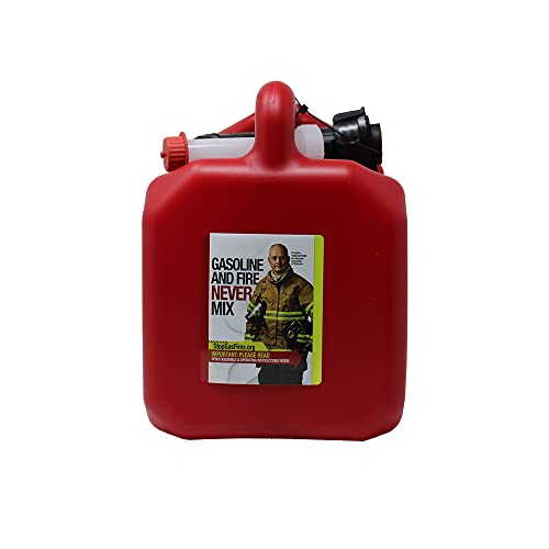 1+ Gallon Gas Can, Red T418770