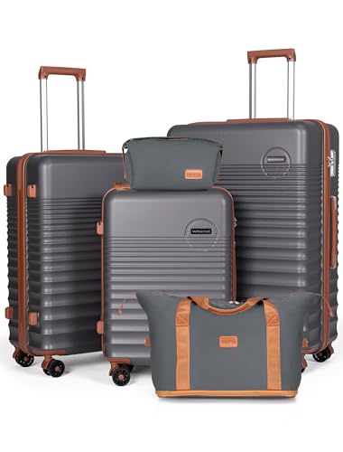 Luggage Sets 3 Piece, Suitcases with Wheels, Hardshell Suitcase Set, ABS Carry on Luggage Set with TSA Lock, Travel Luggage