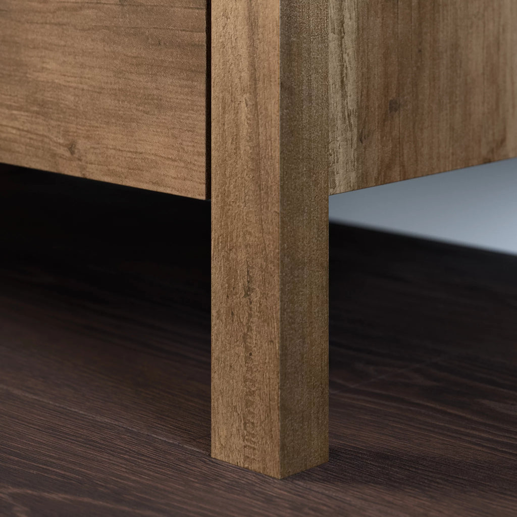 Two-Door Storage Cabinet, Rural Pine Finish H305