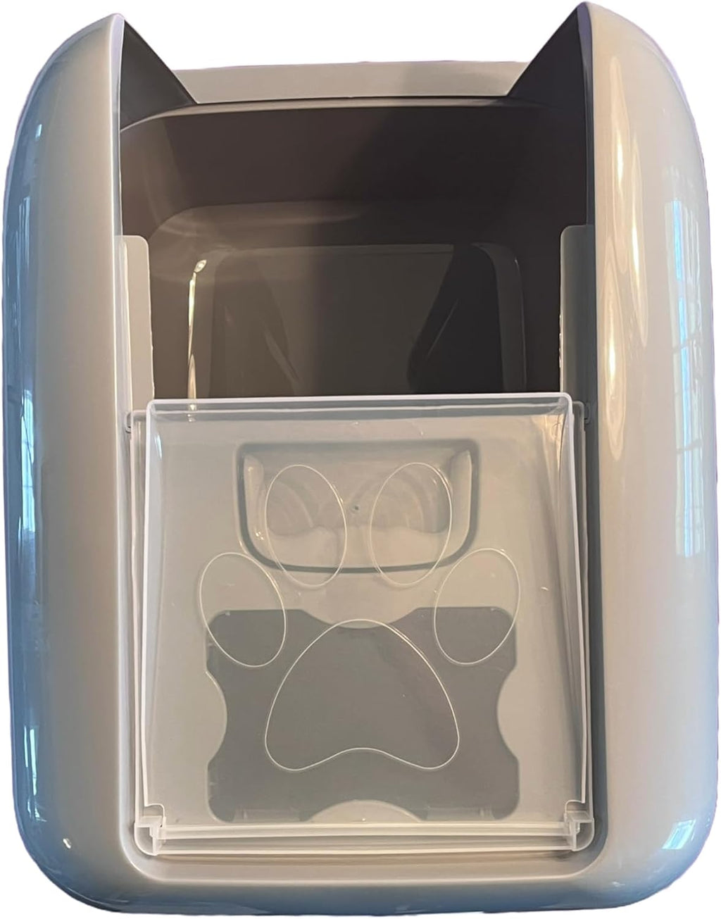Covered Cat Litter Box with Flip Top Odor Door Lid D924