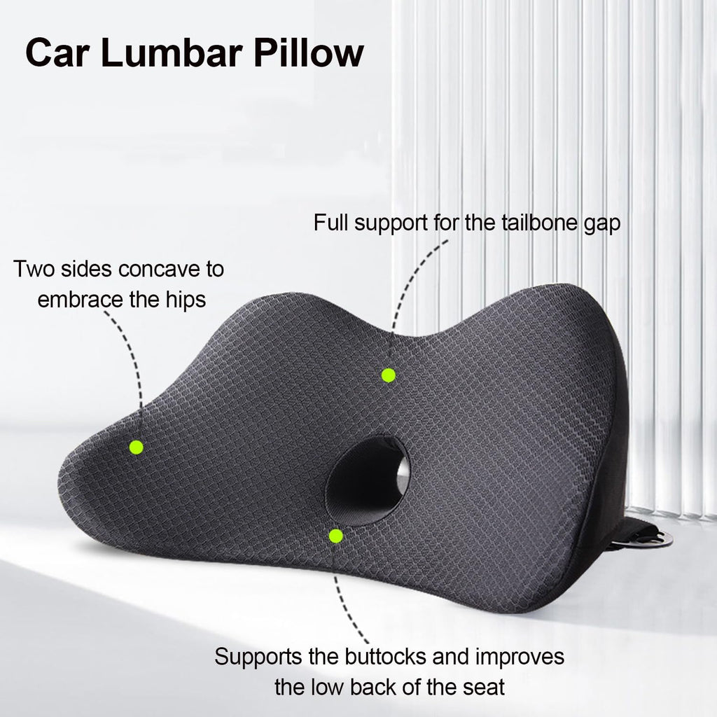 Memory Foam Car Seat Cushion for Back Pain Relief N644763