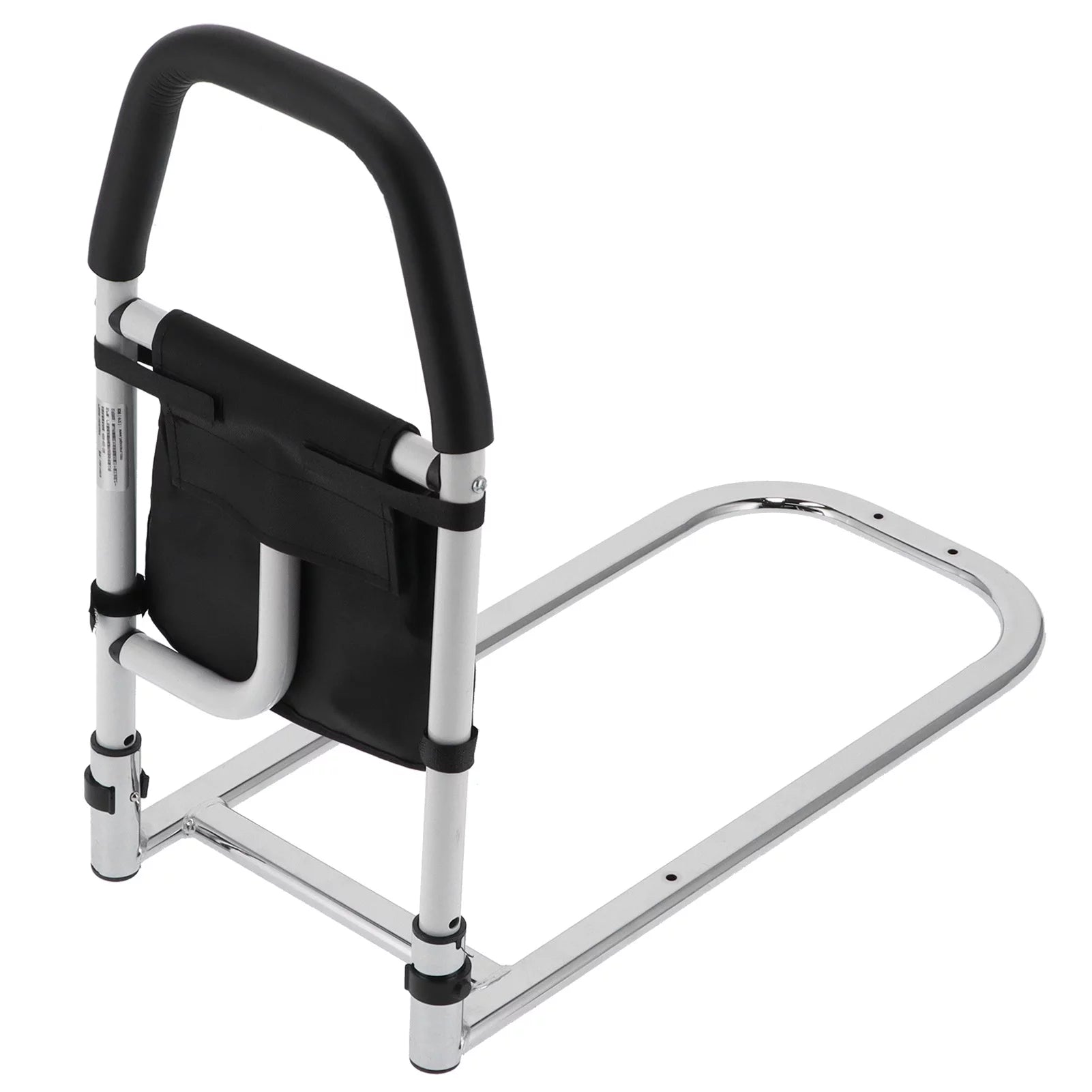 Bed Rail for Elderly Safety, Adjustable Bed Side Handrail with Storage Bag Y74964