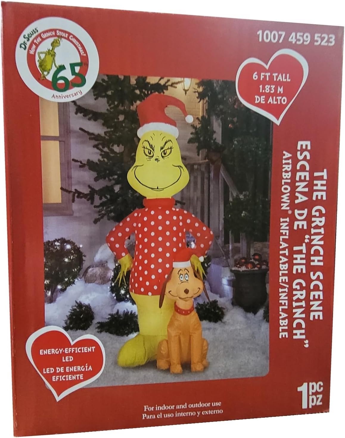 Holiday Airblown Inflatables Yard Decoration 6FT Tall Y51482