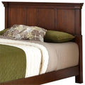Homestyles Aspen Wood King Headboard in Brown