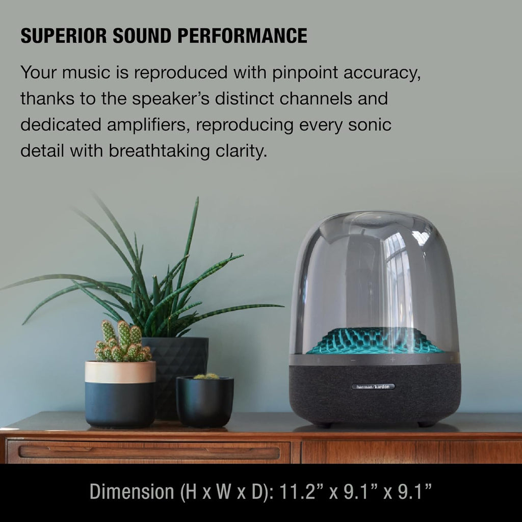 Bluetooth Home Speaker with Diamond-Effect Lighting Themes C395
