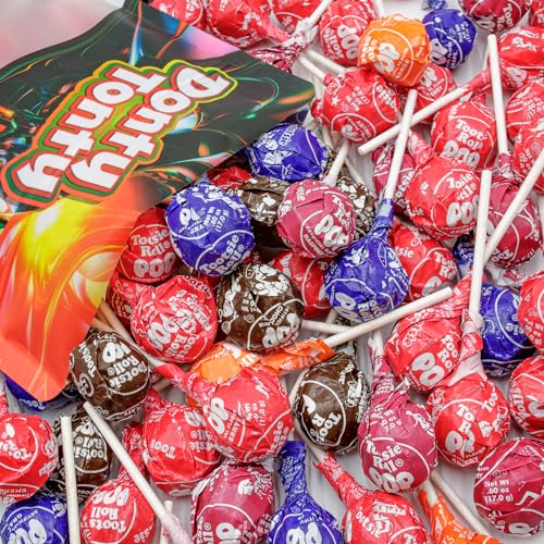 Lollipops 2 lb Bulk Bag, 5 Assorted Flavors, Individually Wrapped C544053