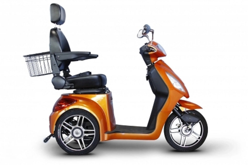 3-Wheel Electric Scooter with Electromagnetic Brakes, Orange M634818
