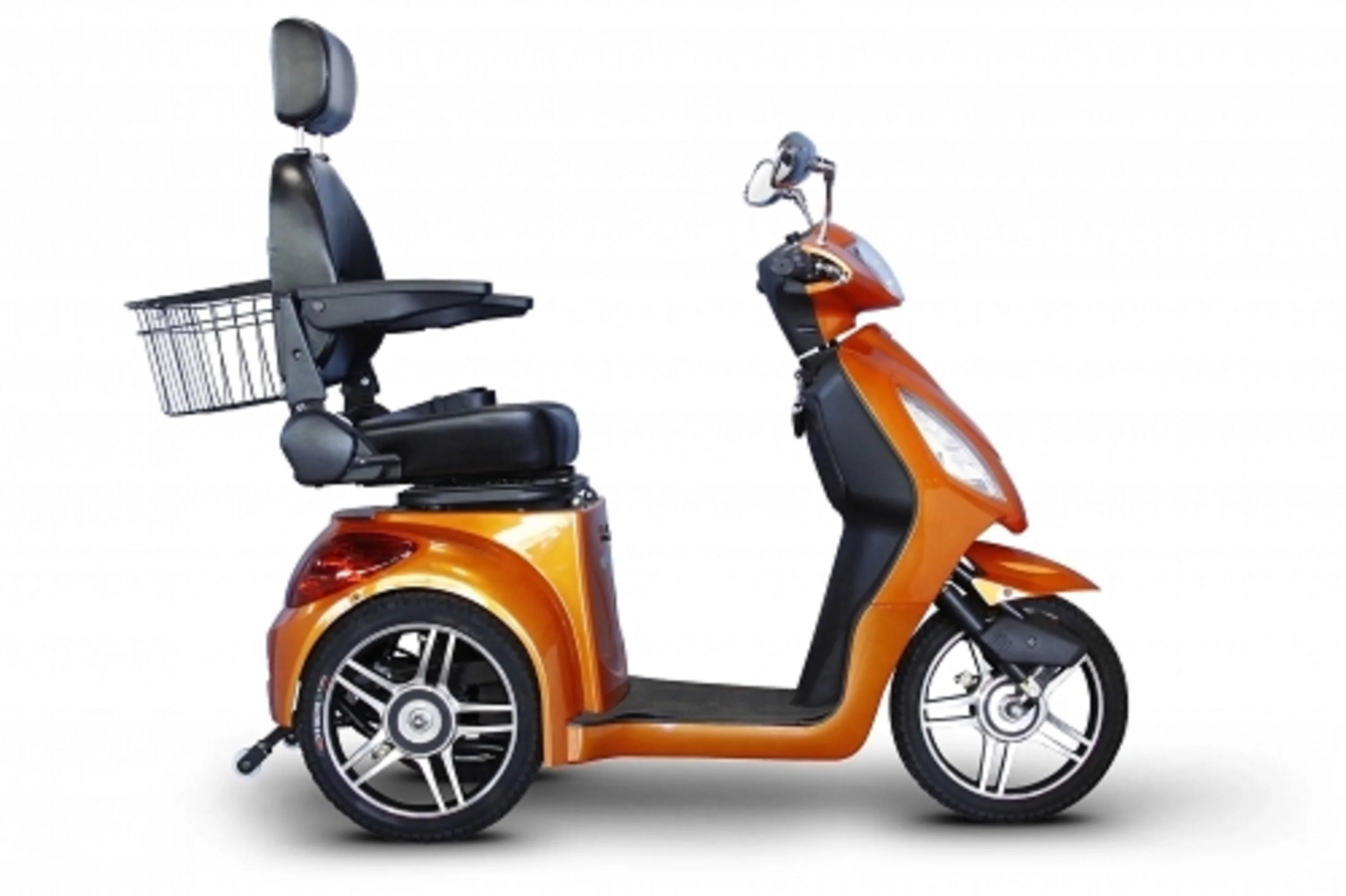 3-Wheel Electric Scooter with Electromagnetic Brakes, Orange M634818