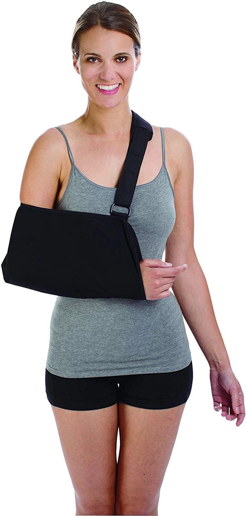 Arm Sling with Pad, Hook and Loop Closure, Medium T4082
