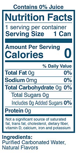 Tropical Fruit Sparkling Water, 12 Fl Oz Cans (Pack of 12), Zero Sugar V879229