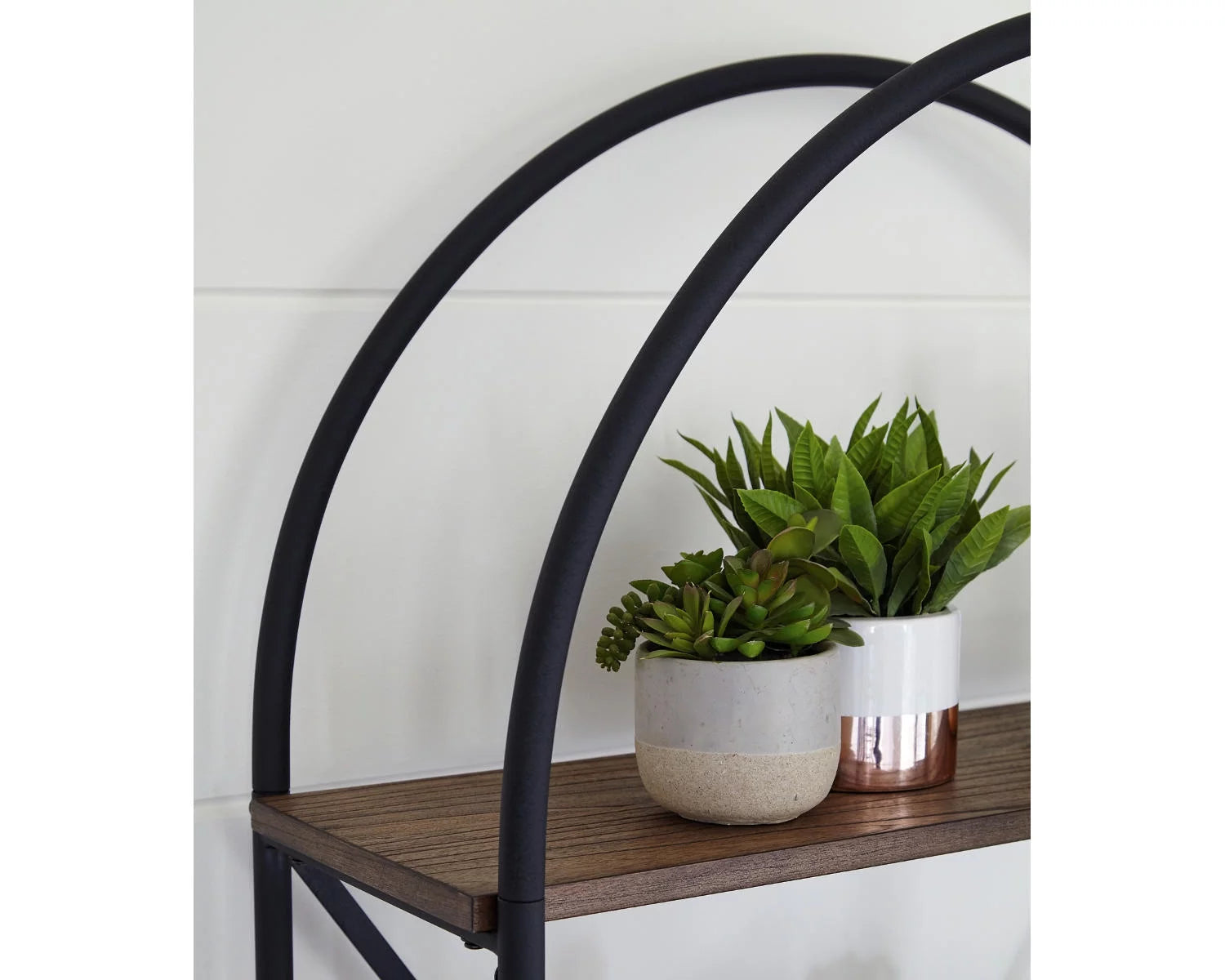 Bookcase Brown/Black U67276