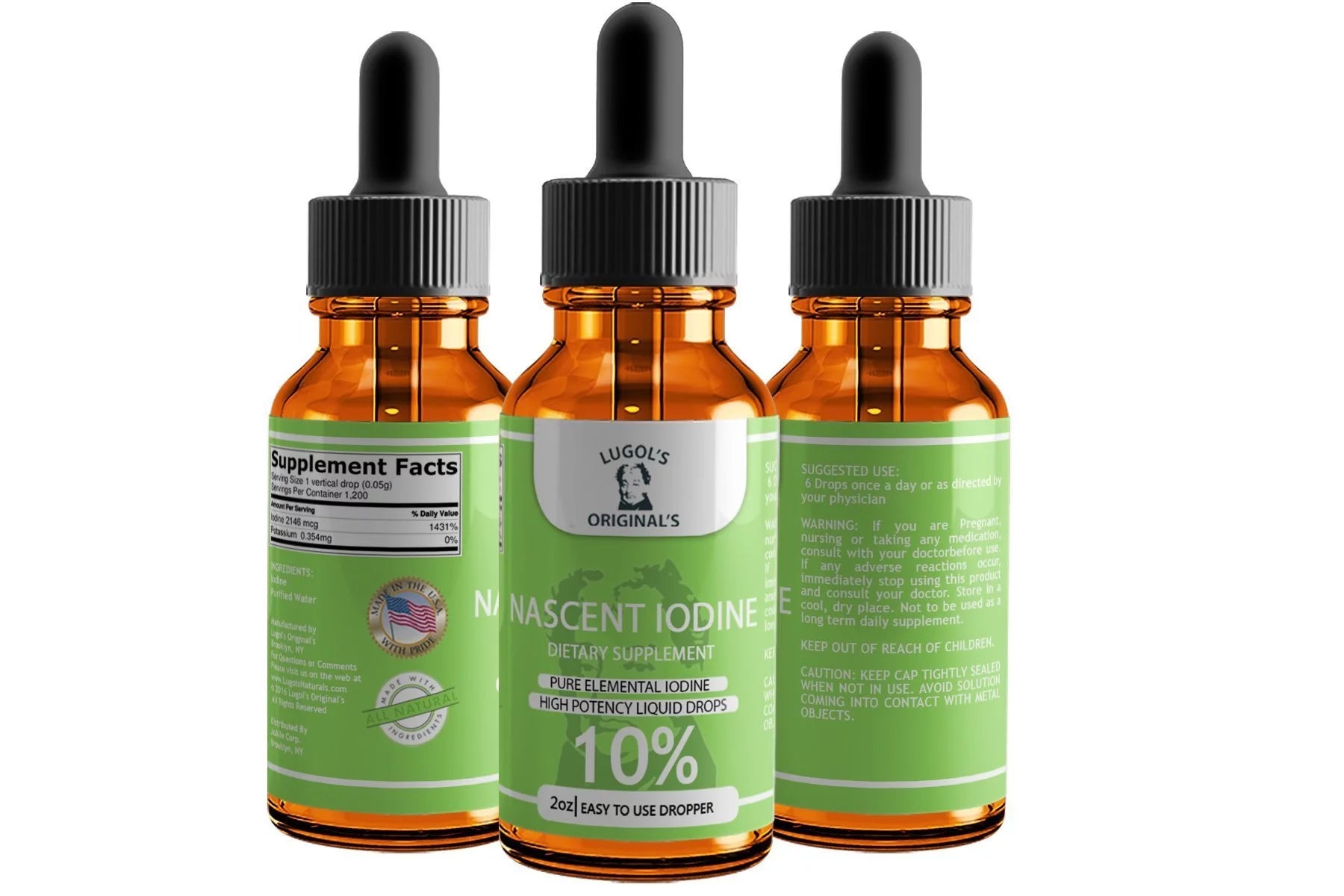 Nascent Iodine Liquid Drops 2oz C7588