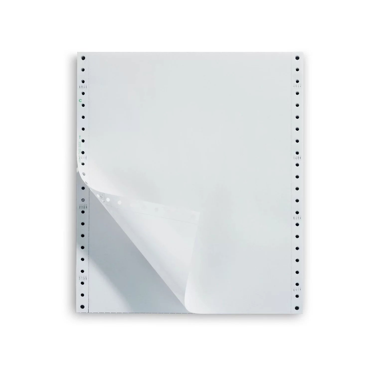 9.5" x 11" Continuous Paper 20 Lbs. 92 Brightness 2500 Sheets D778