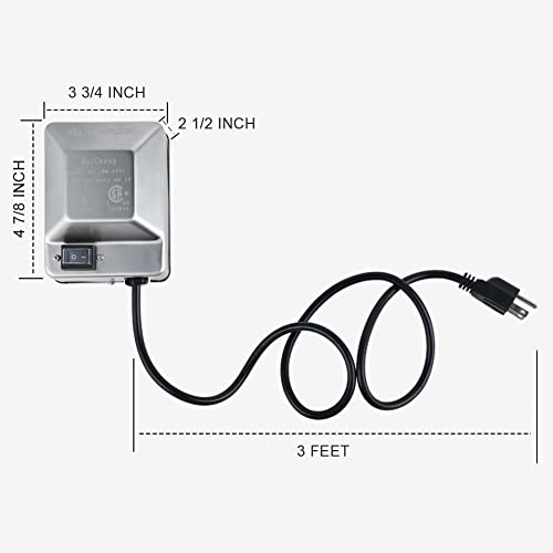 Electric Rotisserie Spit Motor for Grill, 110V, Holds Up to 30 lbs J666902