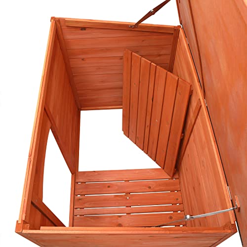 Outdoor Wooden Dog House for Small Breeds X5351